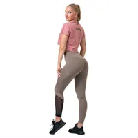 nebbia fit & smart high waist 572 leggings beige s femme