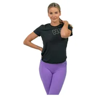 nebbia fit activewear functional 440 short sleeve t-shirt violet s femme