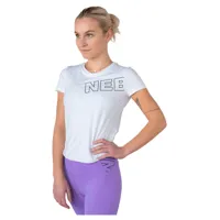 nebbia fit activewear functional 440 short sleeve t-shirt blanc xs femme