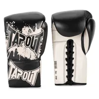 tapout angelus leather boxing gloves noir 10 oz r