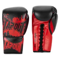 tapout angelus leather boxing gloves rouge 10 oz l