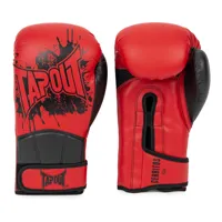 tapout cerritos artificial leather boxing gloves rouge 12 oz