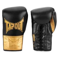 tapout lockhart leather boxing gloves noir 10 oz l