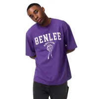 benlee lieden short sleeve t-shirt violet l homme