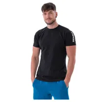 nebbia sporty fit essentials 326 short sleeve t-shirt noir m homme