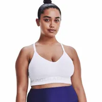 under armour top low support seamless blanc m femme