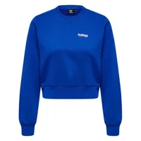hummel shai short sweatshirt bleu s femme