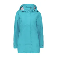 cmp 39x6646 rain button jacket bleu 2xl femme