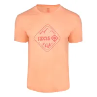 izas daun short sleeve t-shirt orange s homme