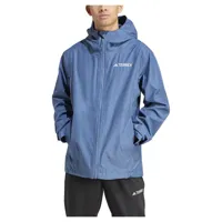 adidas multi 2.5l rain dry jacket bleu 2xl homme