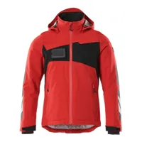 mascot accelerate 18035 winter jacket with hood rouge 3xl homme