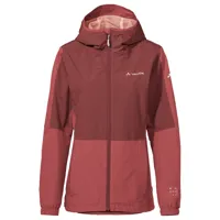 vaude neyland full zip rain jacket rouge 36 femme