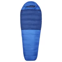 marmot lost coast 15 sleeping bag bleu short / left zipper