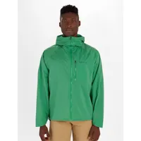 marmot superalloy bio full zip rain jacket vert l homme