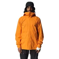 houdini bff hoodie rain jacket orange l homme
