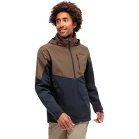 maier sports halny rec m full zip rain jacket marron 2xl / regular homme