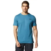 mountain hardwear secret stash society short sleeve t-shirt bleu s homme