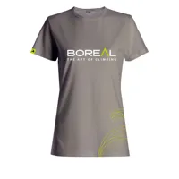 boreal organic short sleeve t-shirt vert l femme