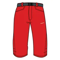 trangoworld uleydo 3/4 pants rouge s homme