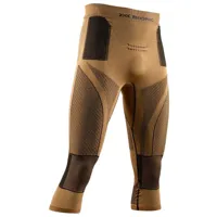 x-bionic radiactor 4.0 3/4 leggings marron 2xl homme