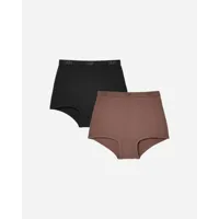 ugg lot de 2 shorts desiray boy in black and allspice, taille xs, other