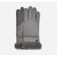 ugg seamed tech gants pour femme in grey, taille s, shearling