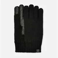 ugg gant en maille in black, taille s/m, autre