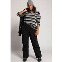 grandes tailles pantalon de ski, femmes, noir, taille: 46, polyester, ulla popken