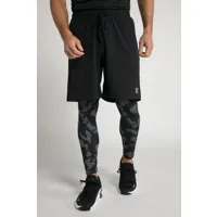 grandes tailles legging de sport jay-pi flexnamic®, femmes, noir, taille: 5xl, polyester/élasthanne, jay-pi