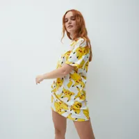 ensemble tee-shirt et culotte pikachu - s