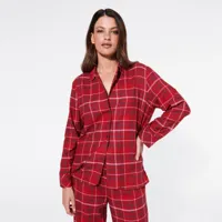 chemise de pyjama à carreaux - xs