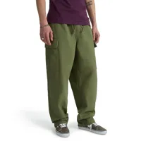 vans pantalon cargo range fuselé décontracté à taille élastique (olivine) homme vert, taille l