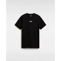 vans robe t-shirt center vee (black) femme noir, taille xxl
