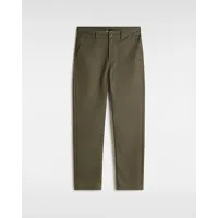 vans pantalon chino slim authentic (grape leaf) homme vert, taille 38