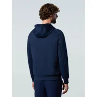 north sails logo full zip sweatshirt bleu xl homme