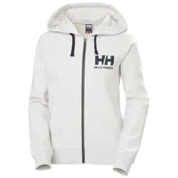 helly hansen logo full zip sweatshirt blanc s femme