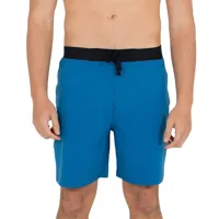 hurley phantom hyperweave solid 18´´ swimming shorts bleu uk 38 homme