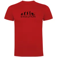 kruskis evolution wake board short sleeve t-shirt short sleeve t-shirt rouge m homme