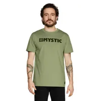 mystic brand short sleeve t-shirt vert xl homme