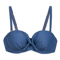 protest mm bibis wire bikini top bleu s / d femme