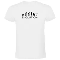 kruskis evolution wake board short sleeve t-shirt short sleeve t-shirt blanc l homme
